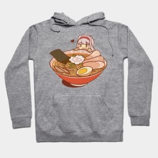 A Little Girl With A Bowl Noodles Hoodie